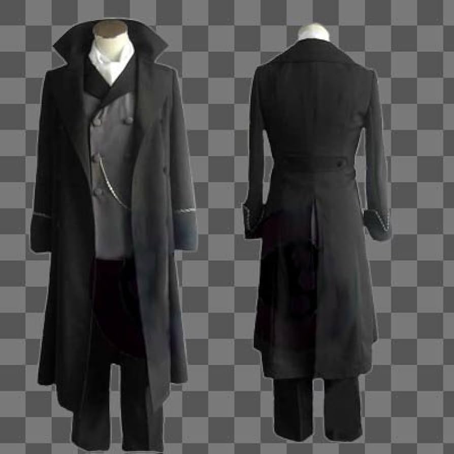 Amazon.co.jp: 199黒執事シェル セバスチャン 家庭教師コスプレ